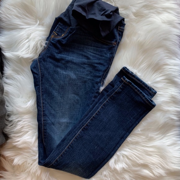 Old Navy Denim - OLD NAVY Maternity Dark Wash Skinny Jeans Size 4